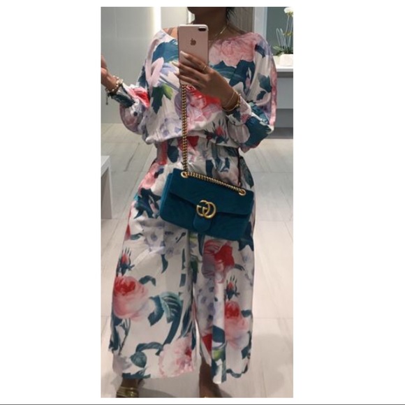 Pants - Cali Floral Jumpsuit